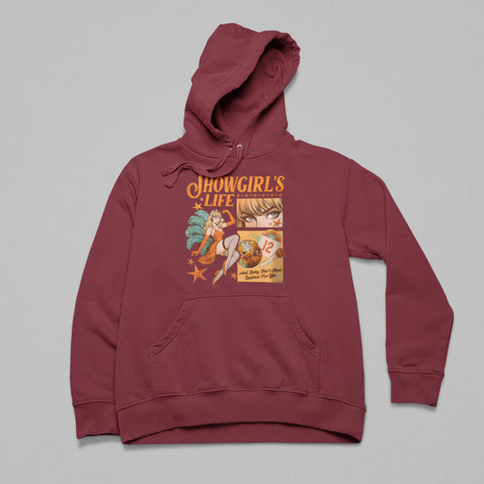 Showgirl's Life Retro Hoodie