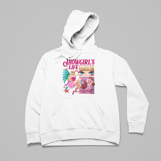 Showgirl's Life Retro Hoodie - Pink Ver