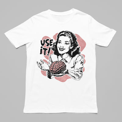 Use It! Retro Brain Tee - Original Ver