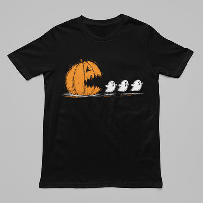 Halloween Pumpkin Eat Ghost Tee
