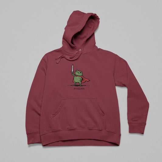 "Huzzah!" The Frog Knight Hoodie